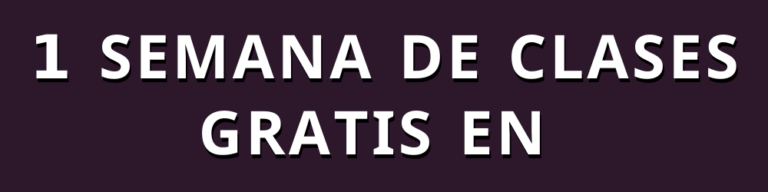 SEMANA GRATIS